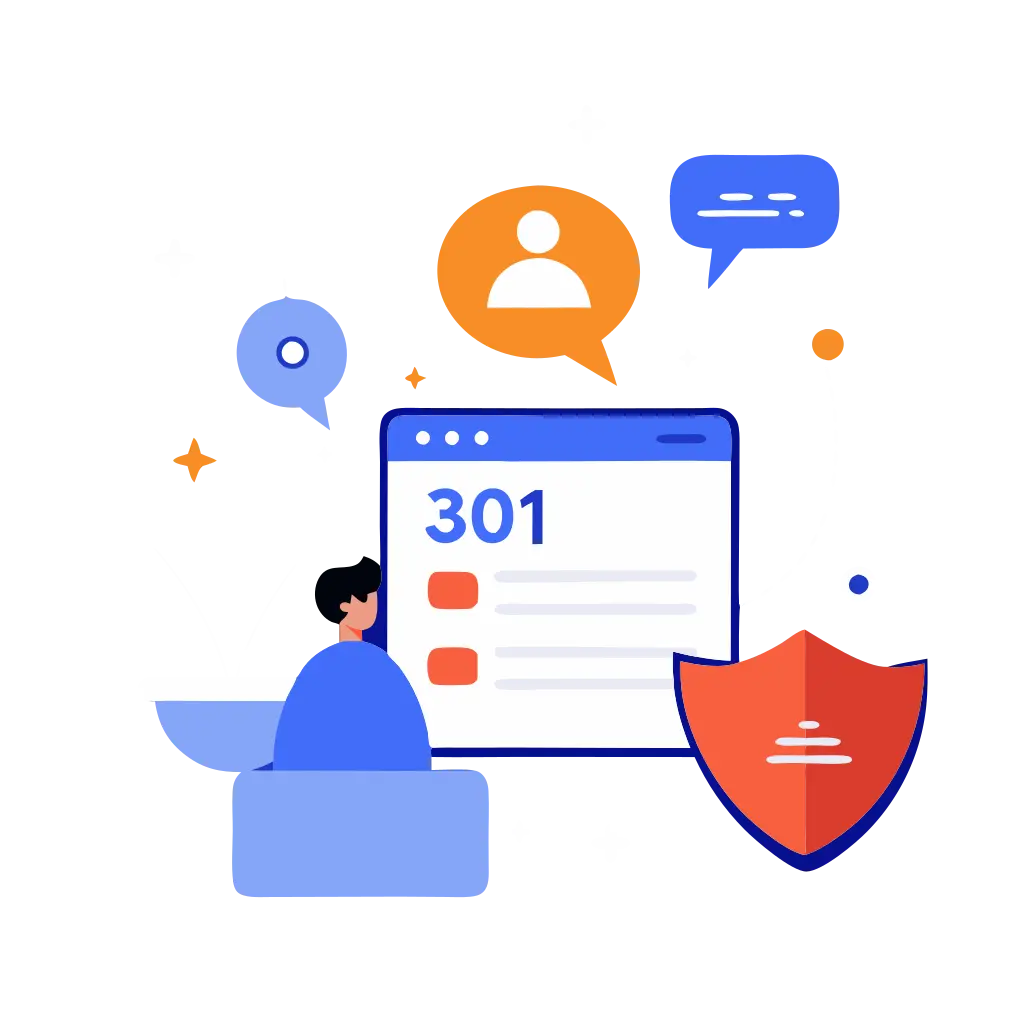 настройка 301 редиректа